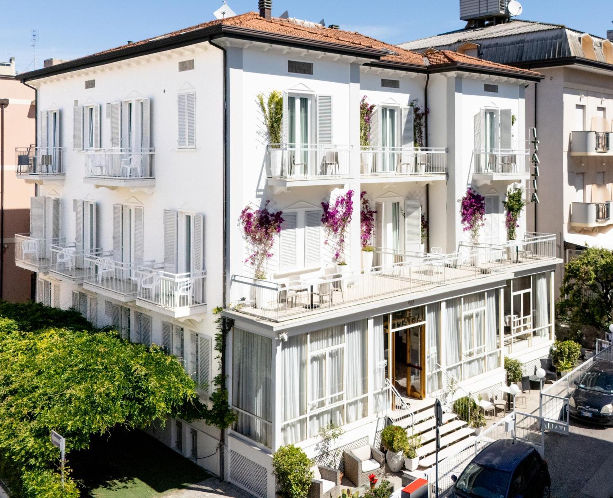 Hotel Italia Boutique Rimini Bagian luar foto
