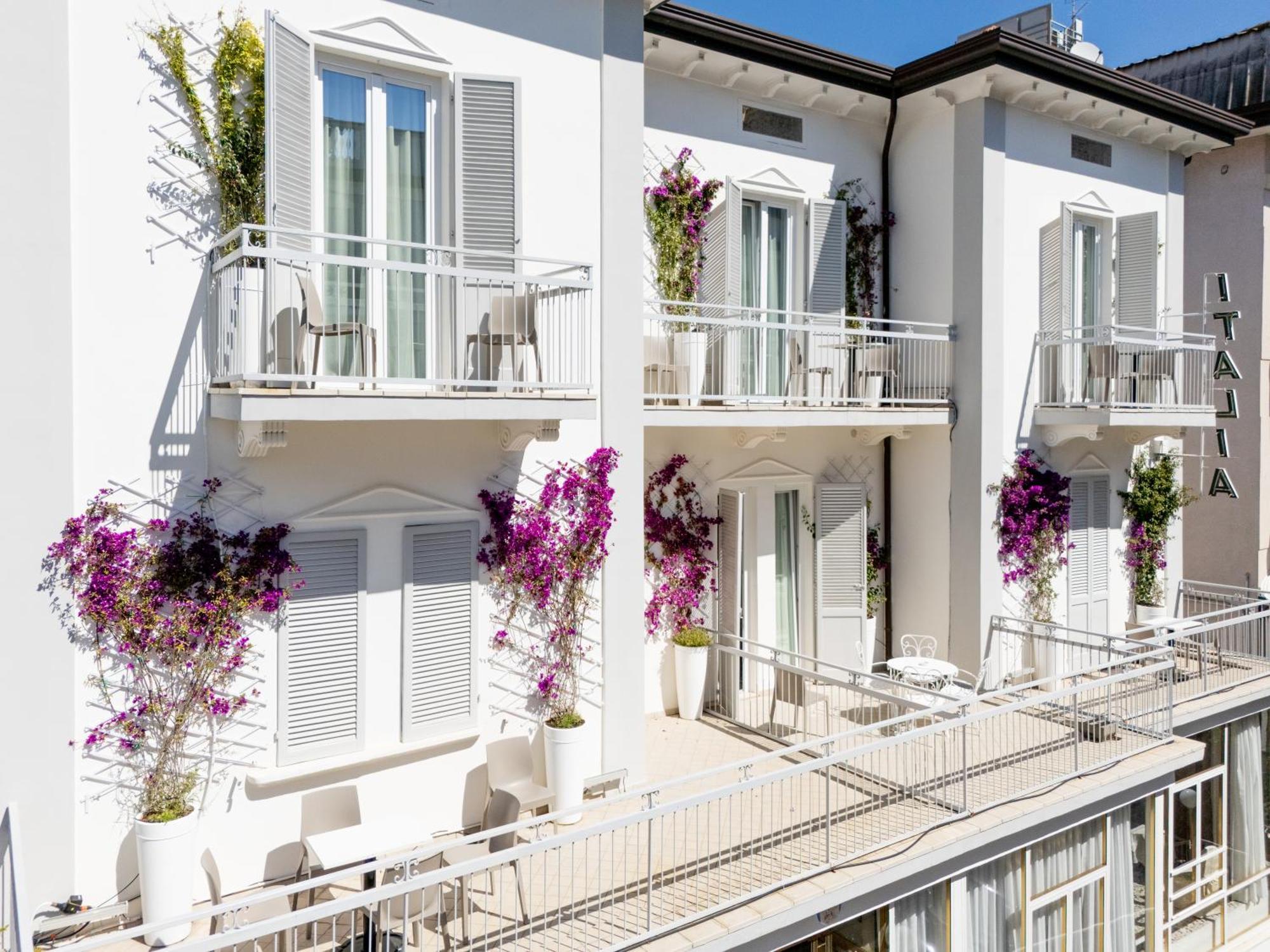 Hotel Italia Boutique Rimini Bagian luar foto