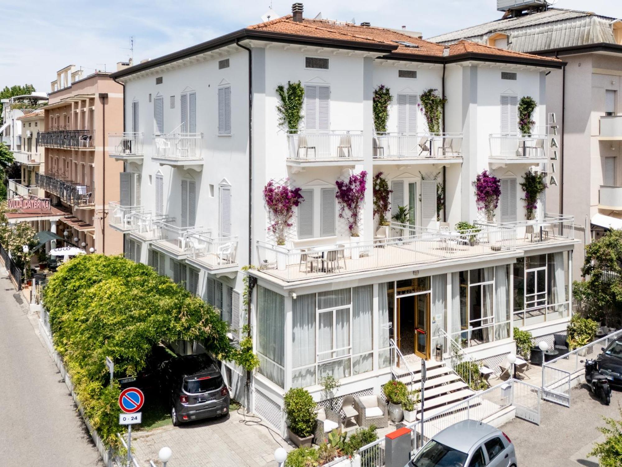 Hotel Italia Boutique Rimini Bagian luar foto